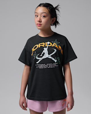Jordan Big Kids' Geo World Tour T-Shirt. Nike.com